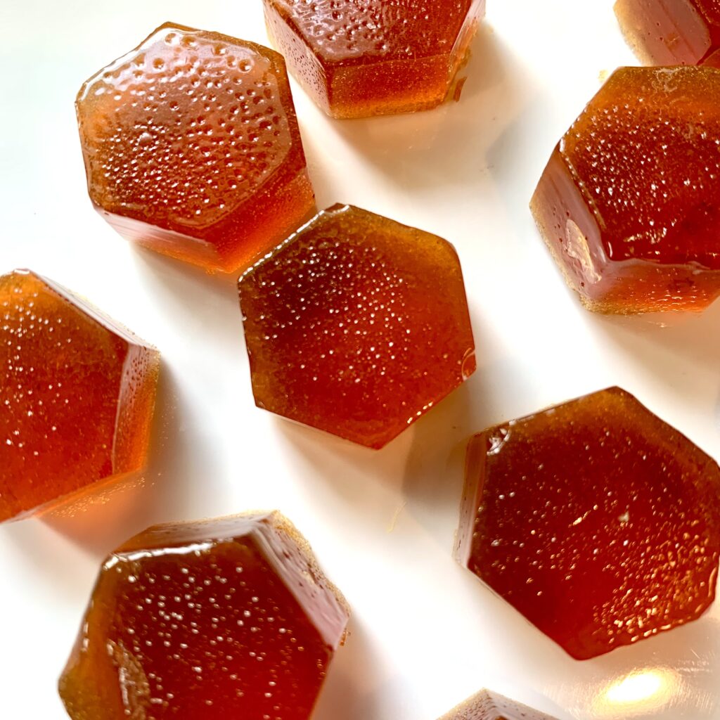 Homemade cough drops 