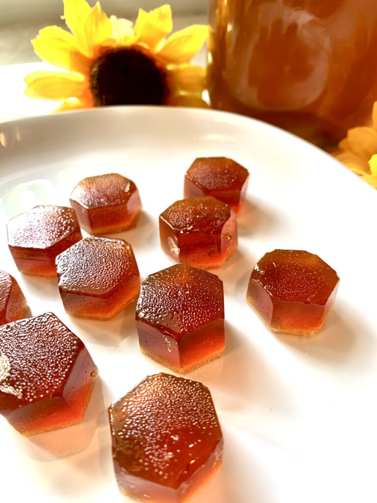 Homemade cough drops chamomile honey